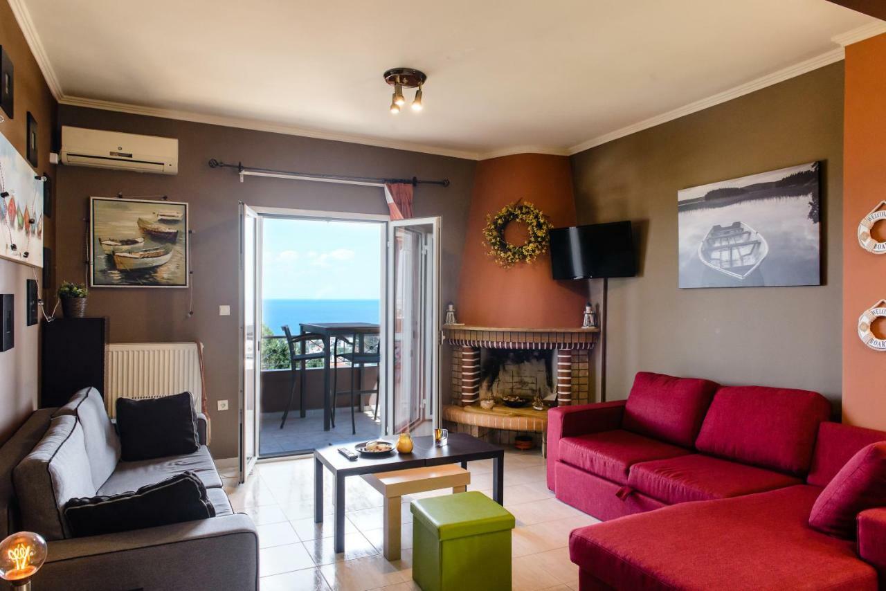 Peris Panoramic Villa Near Athens Airport Paralia  Extérieur photo