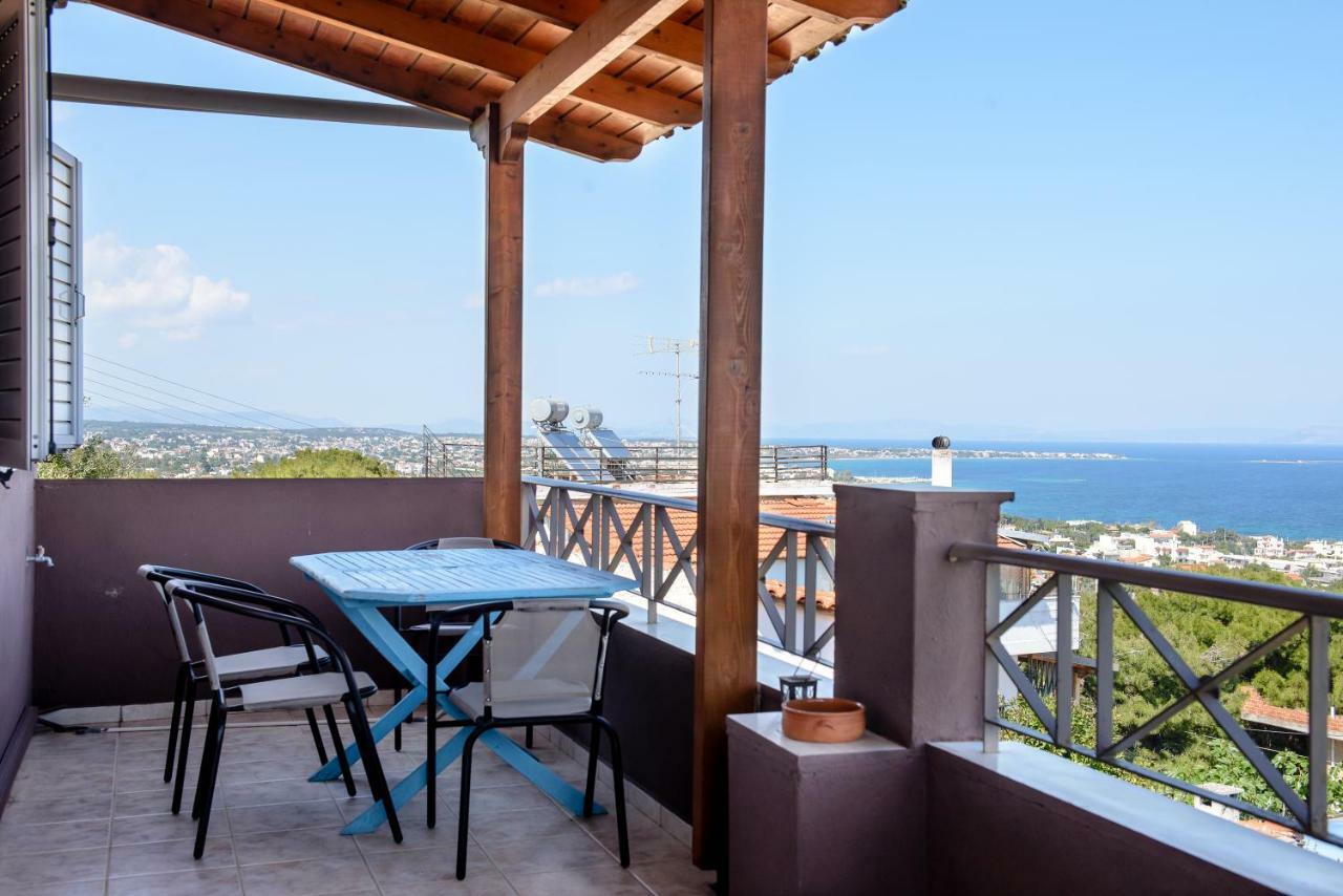 Peris Panoramic Villa Near Athens Airport Paralia  Extérieur photo