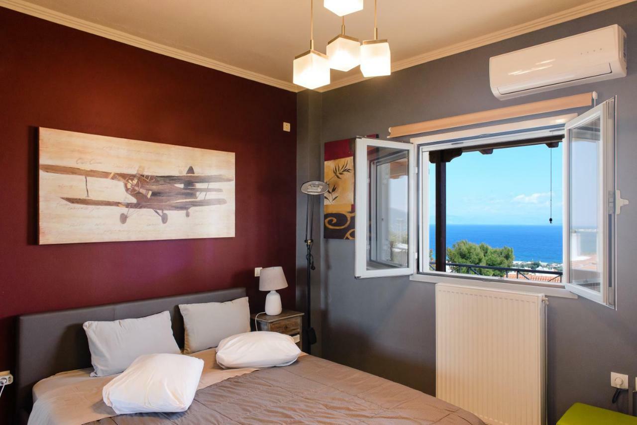 Peris Panoramic Villa Near Athens Airport Paralia  Extérieur photo