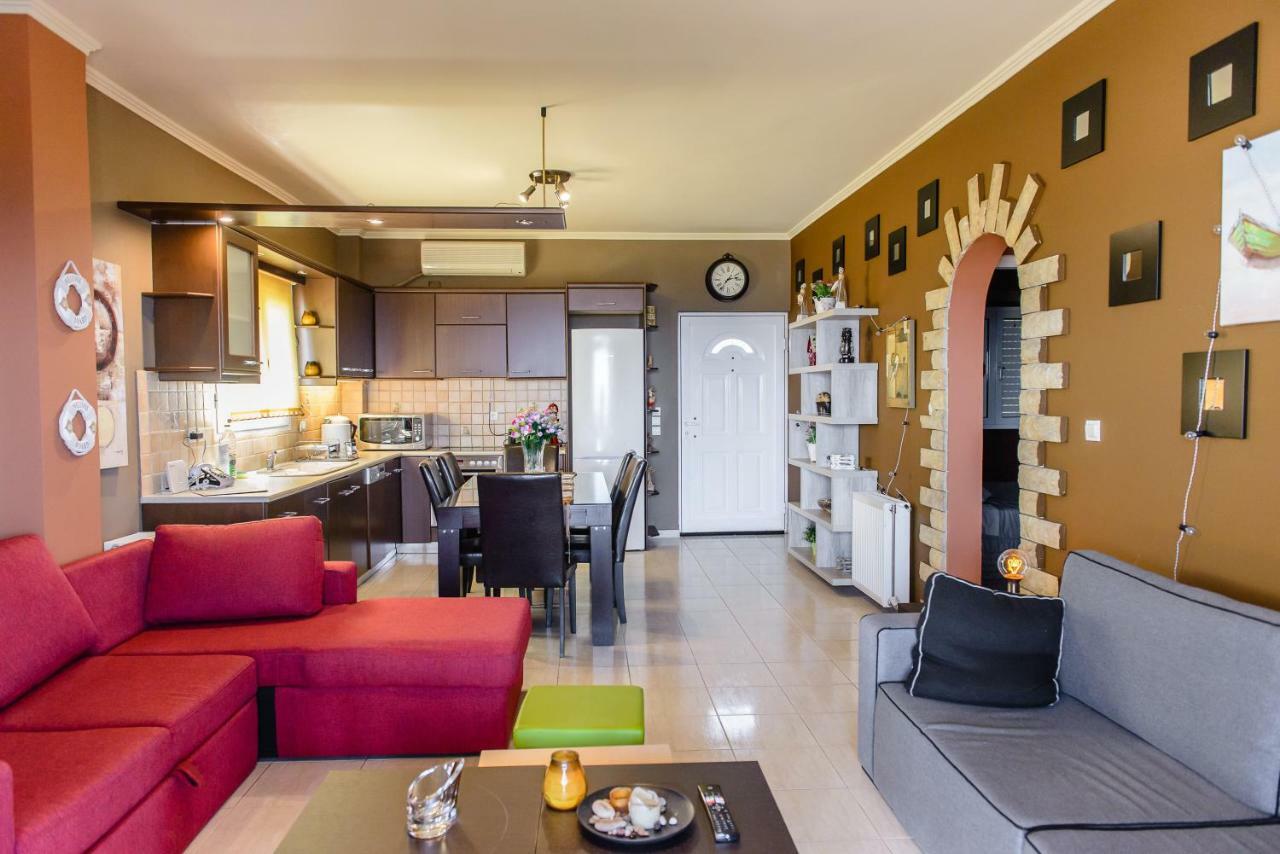 Peris Panoramic Villa Near Athens Airport Paralia  Extérieur photo