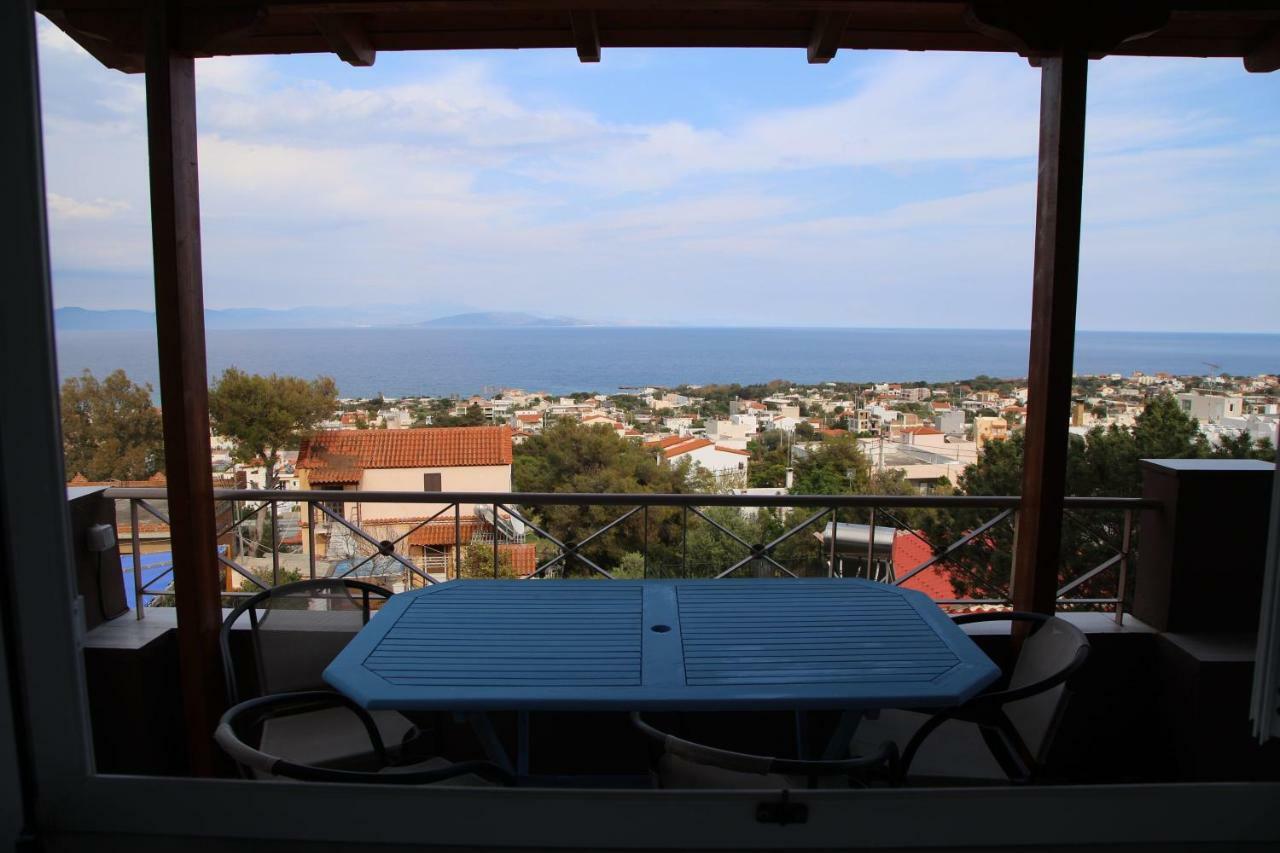 Peris Panoramic Villa Near Athens Airport Paralia  Extérieur photo